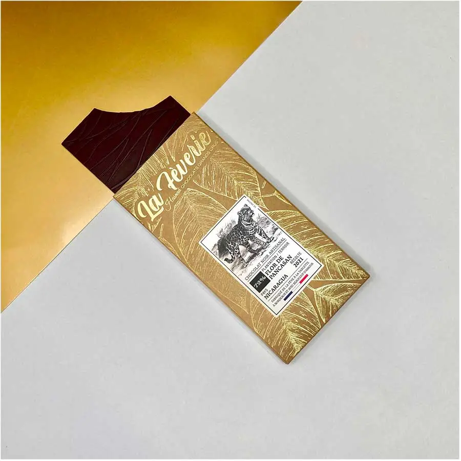 Tablette de Chocolat Noir – Nicaragua Flor De Pancasan 72%