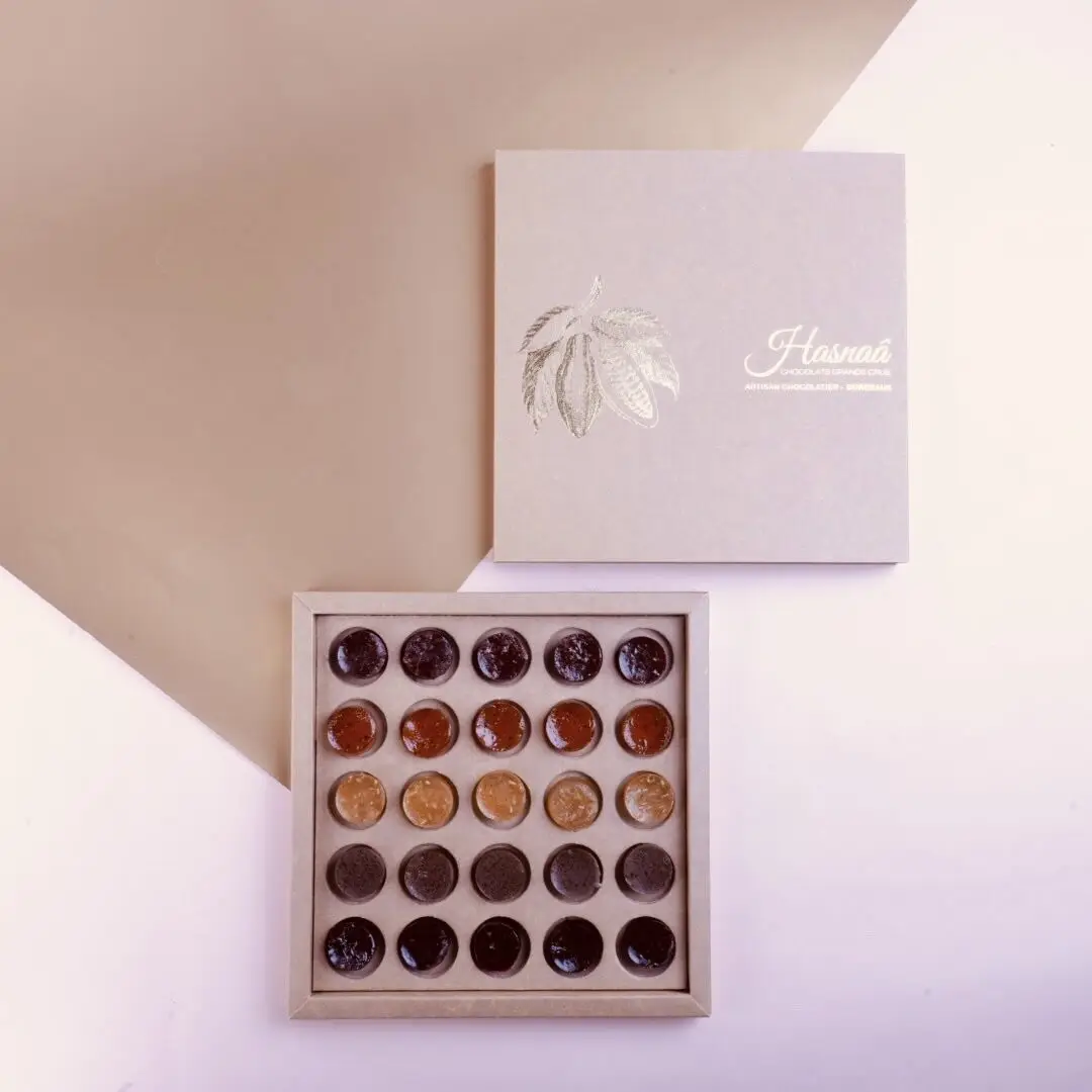 Ecrin de 25 pâtes de fruits maisons