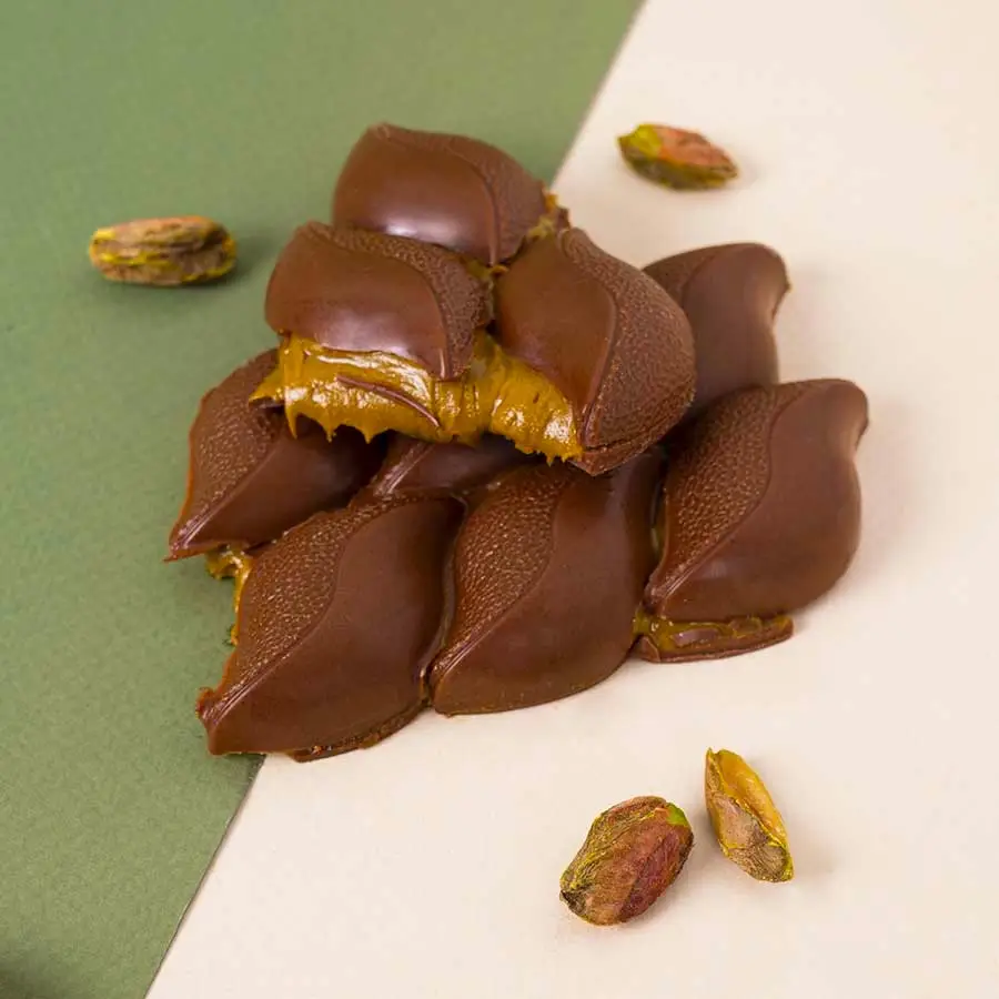 Tablette gourmande – PISTACHE LAIT